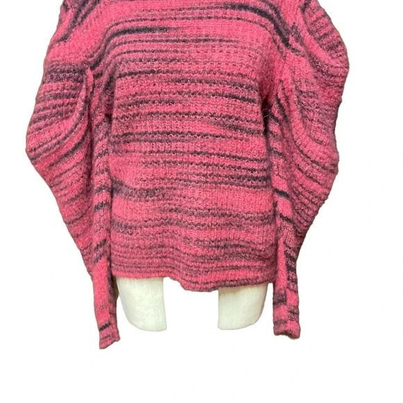 NAADAM Space-Dyed Alpaca-Blend Sweater Magenta Size Large - Picture 4 of 10